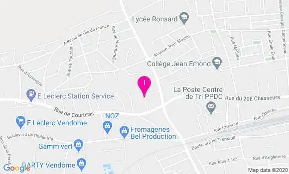 Localisation Murielle Deniau