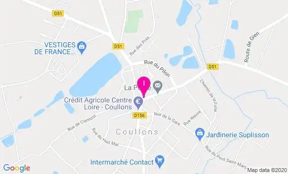 Localisation Sandrine Dardant