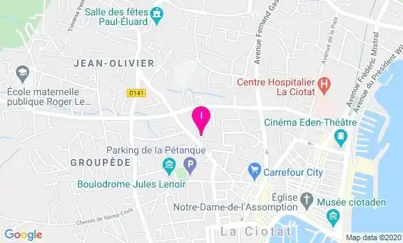 Localisation Geraldine Grimaldi