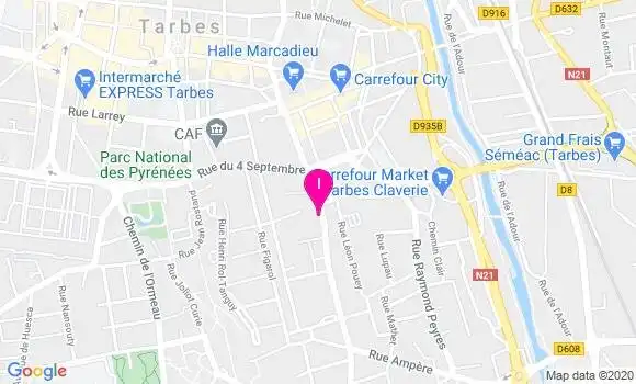Localisation Carole Pena