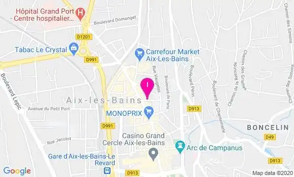 Localisation Sandrine Grenier