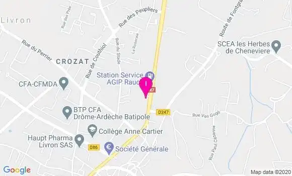 Localisation Marielle Dedouche