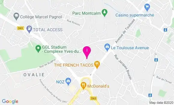 Localisation Mina El Amrani