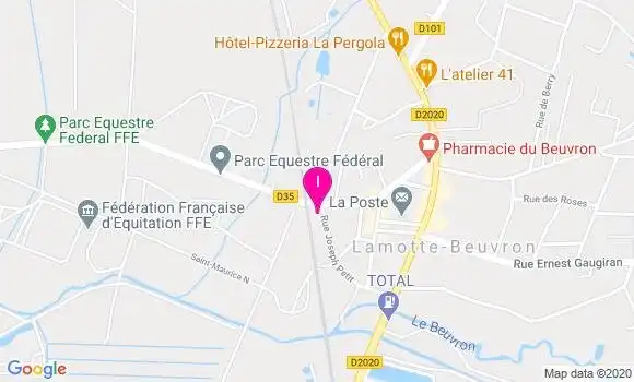 Localisation Elodie Robbe
