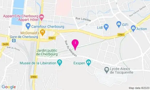 Localisation Elise Huchet