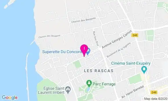 Localisation Sabrina Arnaud