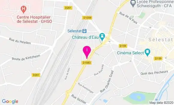 Localisation Angelique Delevoye