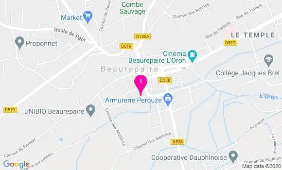 Localisation Pierrick Dutal