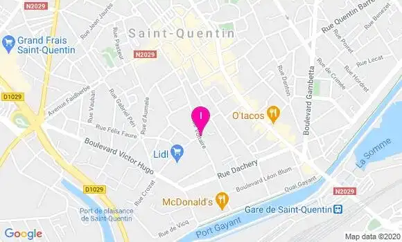 Localisation Emilie Sellier