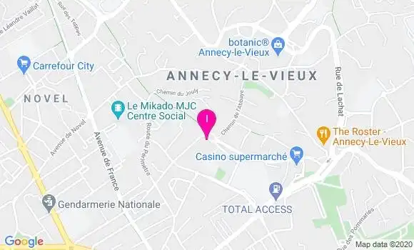 Localisation Laurent Fontanel