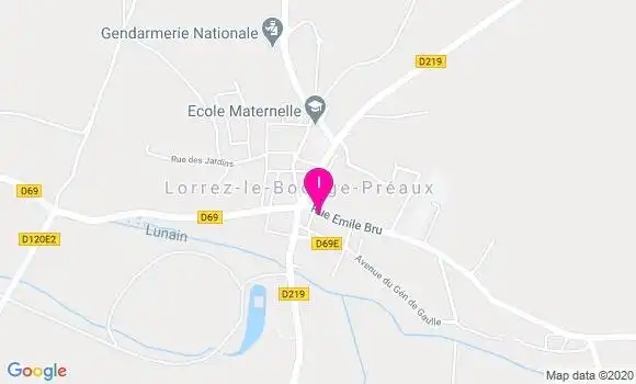 Localisation Marion Perrigault
