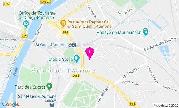 Localisation Isabelle Lejeune