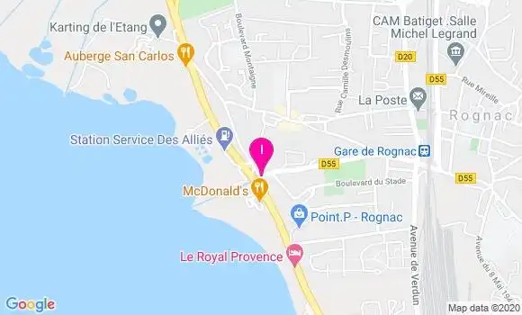 Localisation Sandy Hache