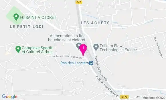 Localisation Laurence Amoretti