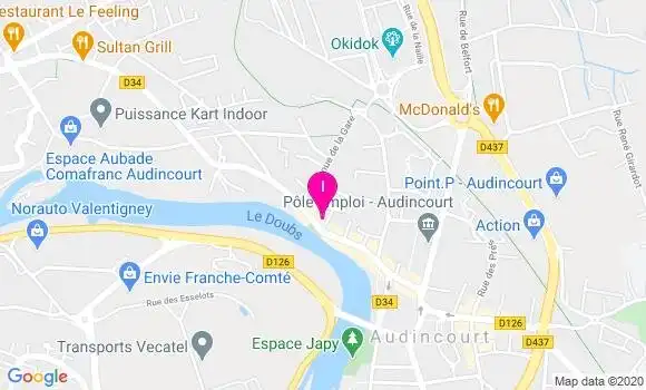 Localisation Mary Hug
