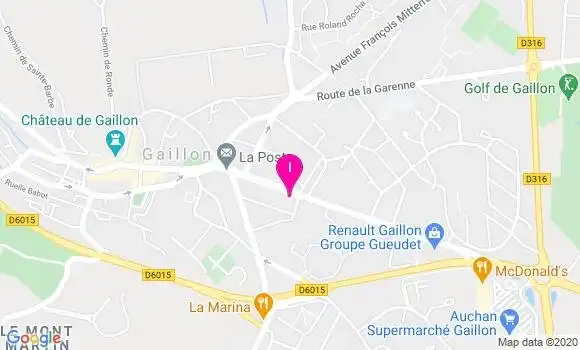 Localisation Caroline Thomas