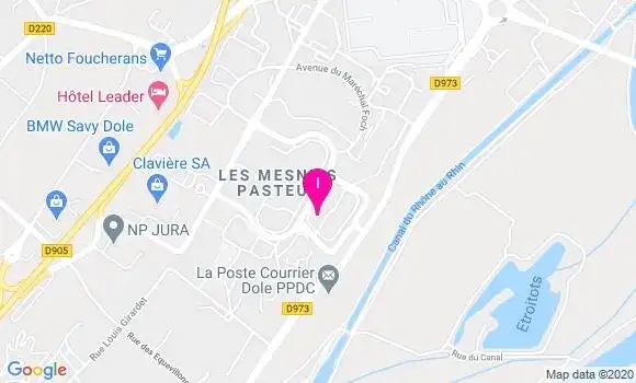 Localisation Betty Mauffrey
