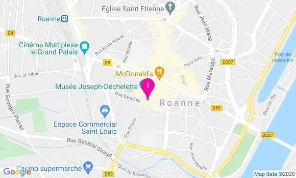 Localisation Aline Amassayena