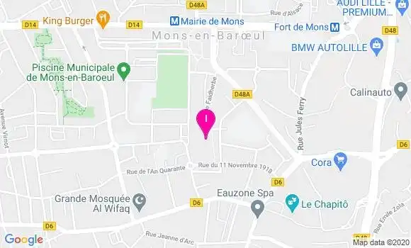 Localisation Peggy Lassus