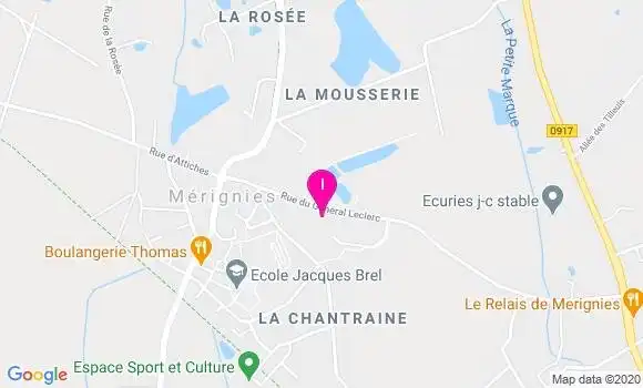 Localisation Virginie Dedourge