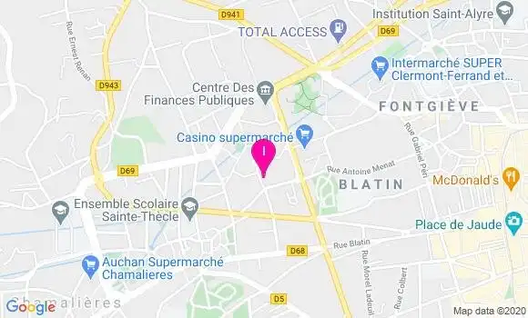 Localisation Bastien Malric