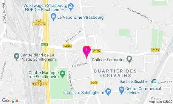Localisation Claire Cherier