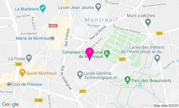 Localisation Nadege Biguet