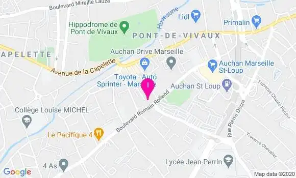 Localisation Alexandre Dessaux