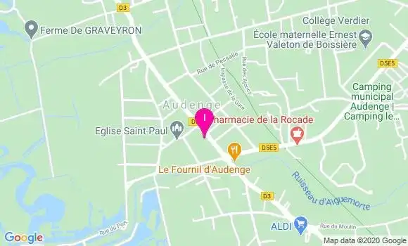 Localisation Virginie Chanony
