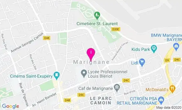 Localisation Laetitia Laugier
