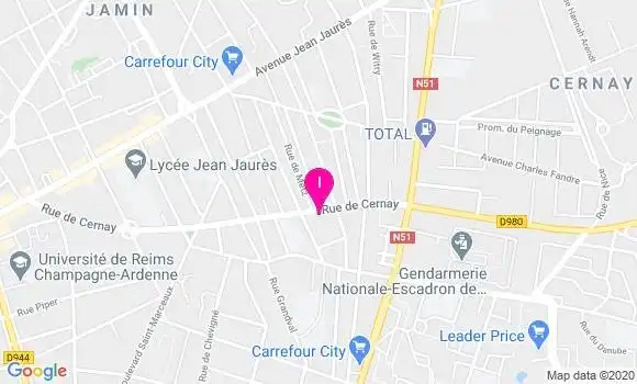 Localisation Amelie Jesus