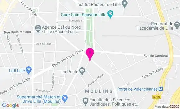 Localisation Coralie Boudersa