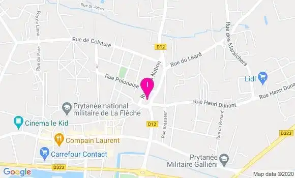 Localisation Julie Legendre