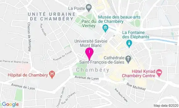 Localisation Brigitte Exertier