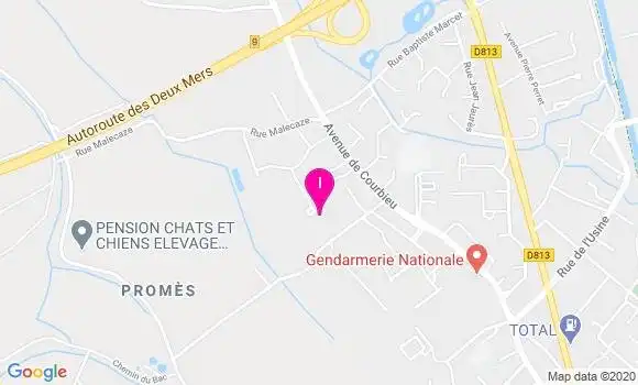 Localisation Sandra Gelonch