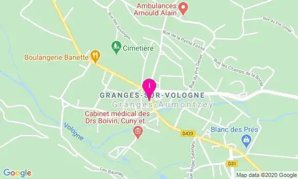 Localisation Clemence Lenhard