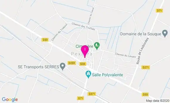 Localisation Pierre Michel Audouy