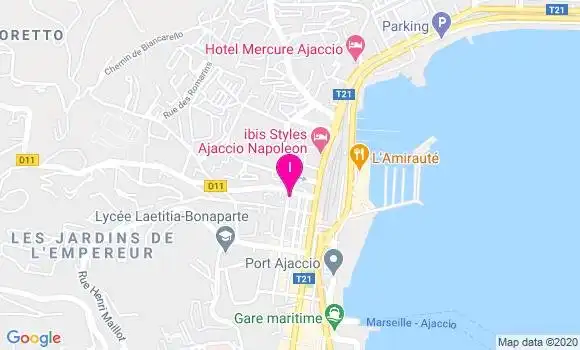 Localisation Olivia Maio