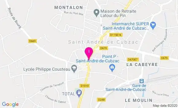 Localisation Ludivine Mesnard