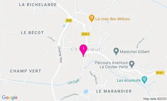 Localisation Flavie Bugnazet