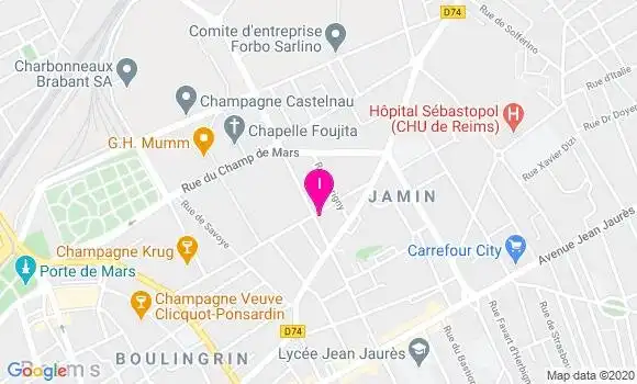 Localisation Lorane Dupuis