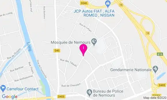 Localisation Elsa Tribouillard