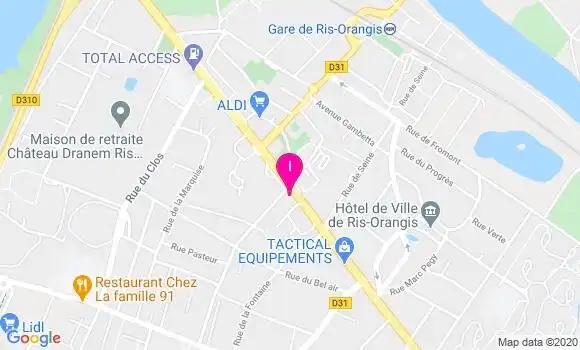 Localisation Fazia Frevent