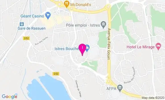 Localisation Aline Maria