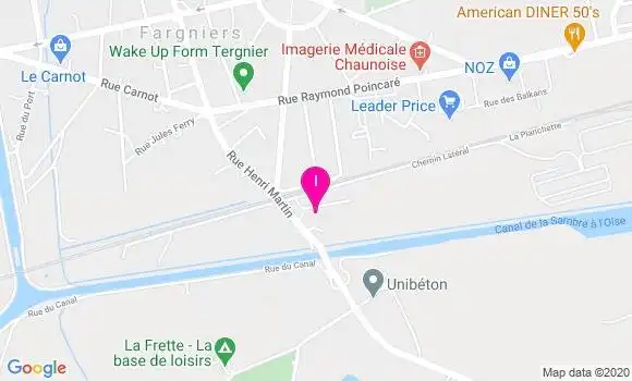 Localisation Martine Delbos