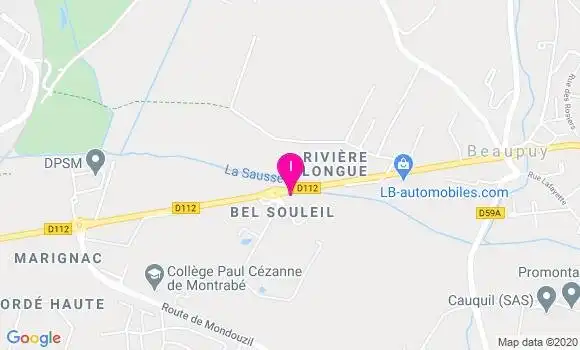Localisation Fanny Maurel