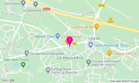 Localisation Lucie Guillemin