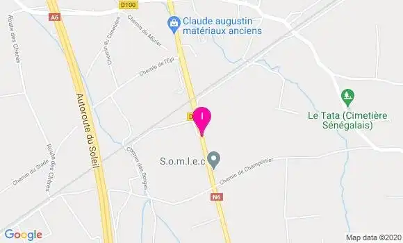 Localisation Corinne Martinetti