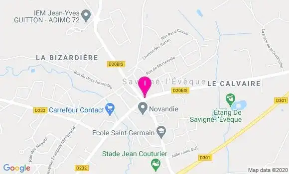 Localisation Yohann Maublanc
