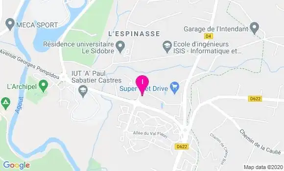 Localisation Karine Guiraud